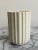 Modern Matte White Ceramic Vase For Sale In San Francisco - Image 6 of 10