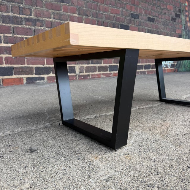 Mid-Century Modern George Nelson for Herman Miller Platform Bench For Sale - Image 3 of 12