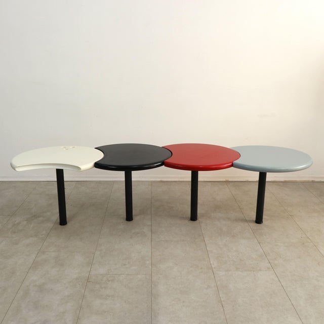 1980s Haru Modular Coffee Table by Isao Hosoe & Ann Marinelli for Arflex, 1980s For Sale - Image 5 of 6
