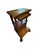 Rustic European Antique Carved Italian Walnut Clawfoot Nightstands - A Pair For Sale - Image 3 of 11