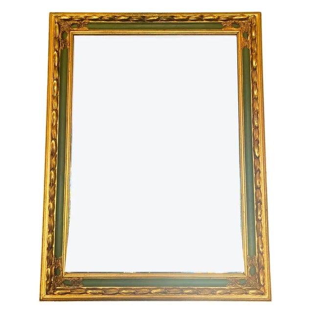 Late 19th Century French Empire Style Giltwood Mirror, Circa 1880 For Sale - Image 5 of 5