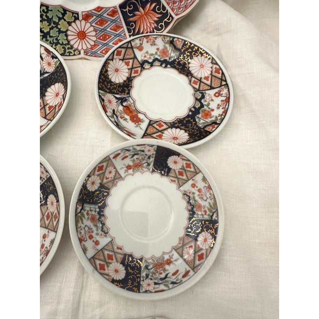 Mid 20th Century Royal Crown Derby 6 Piece Dish Set For Sale In Palm Springs - Image 6 of 8