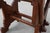 Brown Belgian Arts & Crafts Oak Stool, 1890 For Sale - Image 8 of 10