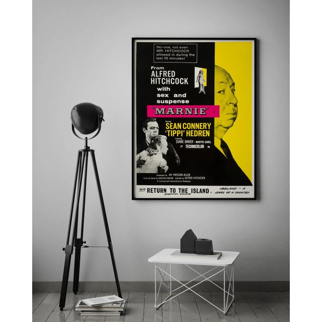 Postmodern Marnie Original Vintage Movie Poster, British, 1964 For Sale - Image 3 of 4