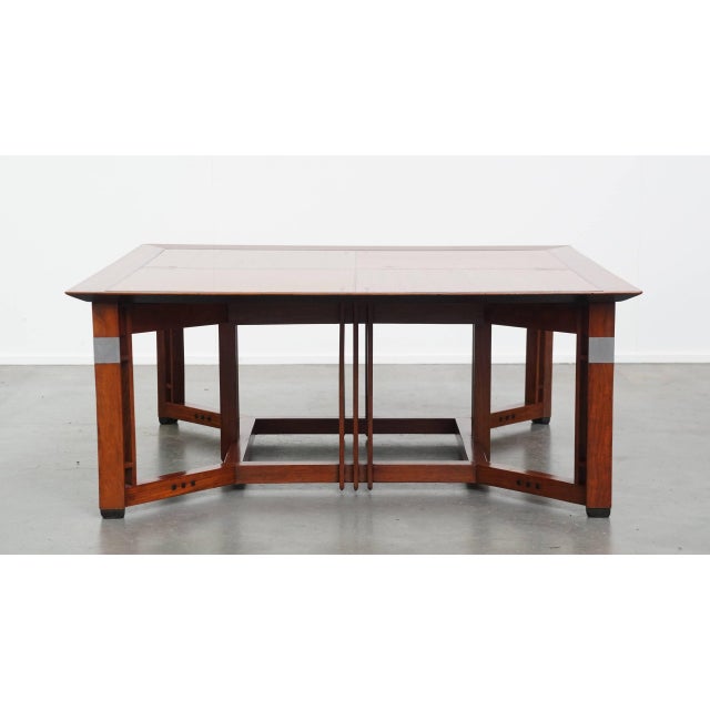 , Large and Luxurious Square Art Deco Coffee Table by Schuitema from the Decoforma Series For Sale - Image 3 of 16