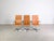 Beautiful set of three Fritz Hansen chairs for sale. Designed by Arne Jacobsen, one of the most influential designers of...