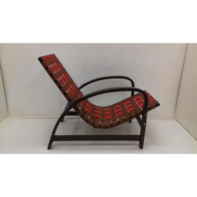 Art Deco Adjustable Armchair by Jindřich Halabala, 1930s For Sale - Image 11 of 14