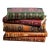 Set of 5 Charming Collection of Antique Leather Spine Books Victorian Office Home Decor For Sale