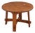 Stickley Commemorative Leather-Top Round Oak Library Table For Sale