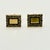 Mid-Century Modern 1950s Mid-Century Boho Chic Brutalist Hollywood Regency Cuff Links - A Pair. For Sale - Image 3 of 7