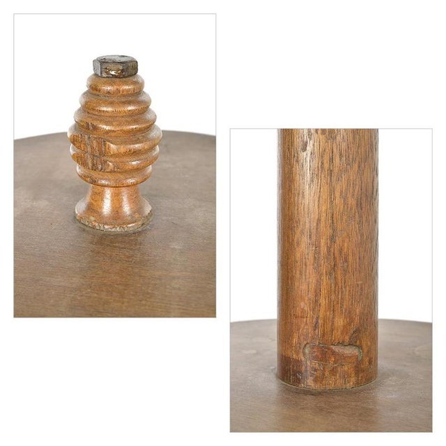 Circular Wooden Display Stand For Sale - Image 3 of 7