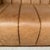 Cb2 Forte 81-Inch Channeled Saddle Leather Sofa With Walnut Base For Sale - Image 15 of 16