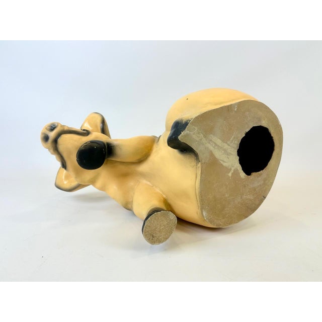 Large Vintage Resin Garden Pig Figure, 1980s For Sale - Image 9 of 14