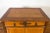 Chinese Chinese Antique Elm Two-Toned Cabinet with Cut Bronze Hardware and Yellow Patina For Sale - Image 3 of 13