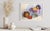 Immerse yourself in the warm, inviting ambiance of "Dahlia's from Home," a captivating still life oil painting that brings...