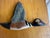 Vintage Hand-Carved Flying Duck Wooden Bookends – A Pair Folk Art Flying Duck Bookends For Sale In Miami - Image 6 of 12