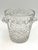 Glass Vintage Cut Crystal Ice Bucket Champagne Cooler For Sale - Image 7 of 9