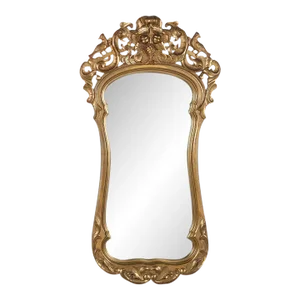19th Century Rococo Style Carved and Gilt Mirror