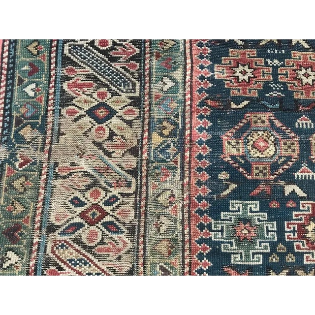 Caucasian Shirvan Chichi Rug For Sale - Image 9 of 16