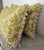 Avocado Pair of Mariano Fortuny Pillows - With Designer Pom-Pom Trim For Sale - Image 8 of 18
