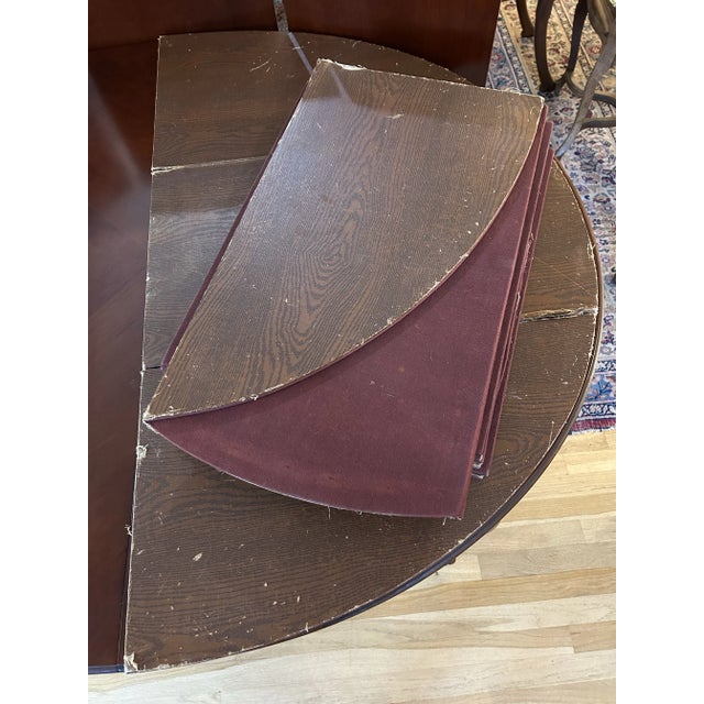 Kindel Furniture French Provincial Louis XV Dining Table With 3 Extension Leaves For Sale - Image 9 of 12