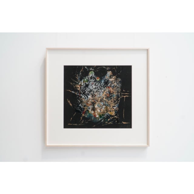 Jan Burssens, Composition, 1960, Oil on Board For Sale - Image 9 of 9