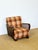 Vintage Lounge Chair in Bentwood and Checkered Fabric, 1960s For Sale - Image 15 of 15