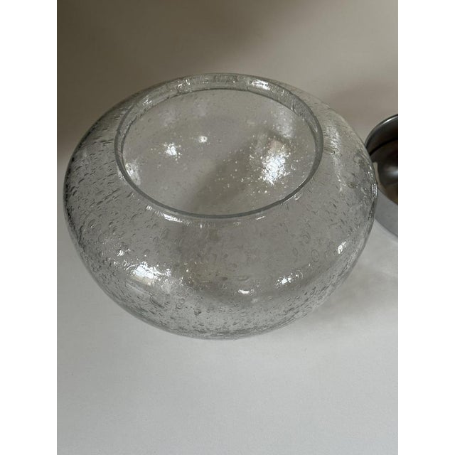 Vintage Glass Table Lamp, 1970s For Sale - Image 14 of 18