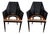Cane Dining Armchairs by Kara Mann for McGuire/Baker Furniture, Milling Road Collection Pair For Sale