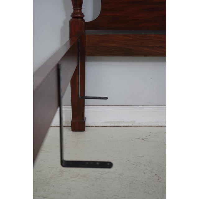Henkel Harris Queen Size Mahogany Model 150 Poster Bed For Sale - Image 9 of 16
