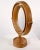 Wood Scandinavian Table Mirror in Pine, 1970s. For Sale - Image 7 of 7