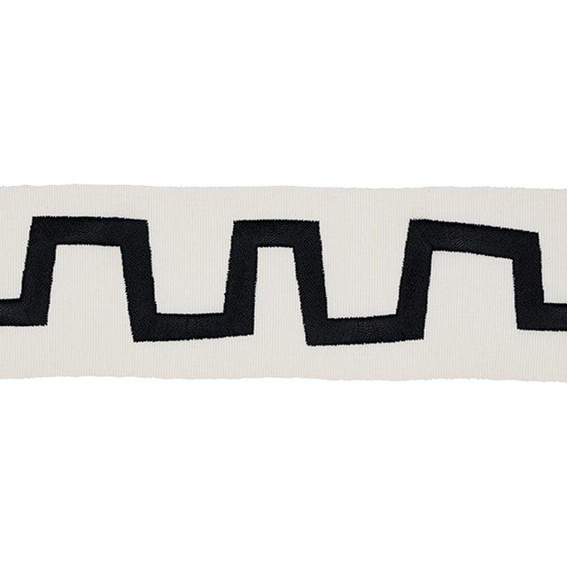 Sample - Schumacher X David Kaihoi Corbu Tape in Black For Sale