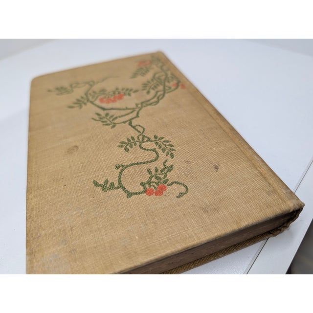 Antique Longfellow’s Poems Decorative Art Nouveau Cloth Book – H. M. Caldwell Co. c.1900 For Sale - Image 17 of 18