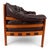 Coja Living Room Set with 3-Seater Sofa and 2 Lounge Chairs in Brown Leather by Sven Ellekaer, 1960, Set of 3 For Sale - Image 12 of 18