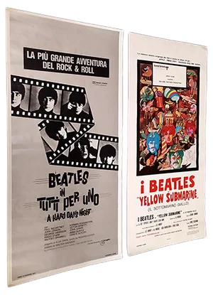 Beatles Movie Posters, 1968, Set of 2