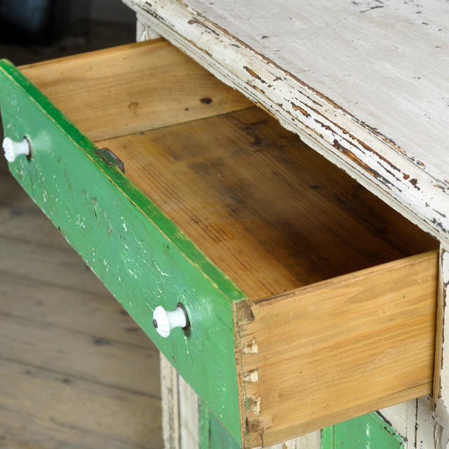 Wood Antique Pine Dresser, 1910s For Sale - Image 7 of 17