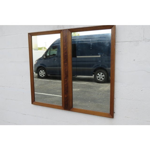 Mid Century Modern Large Vanity Dresser Bathroom Wall Mirror 6243 For Sale - Image 13 of 18