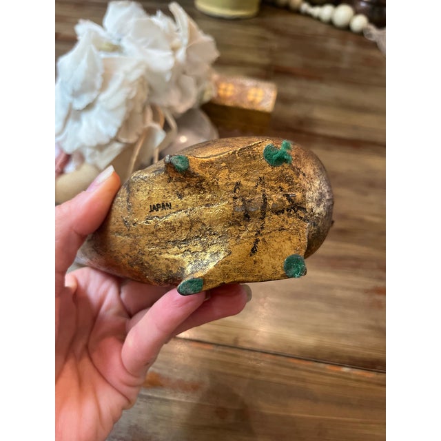 Japanese Cast Iron or Bronze Bird/Pheasant Figurine.. Vase.. Planter For Sale In Sacramento - Image 6 of 8