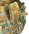 Italian Vintage Italian Majolica Three-Armed Pear Planter Vase For Sale - Image 3 of 12