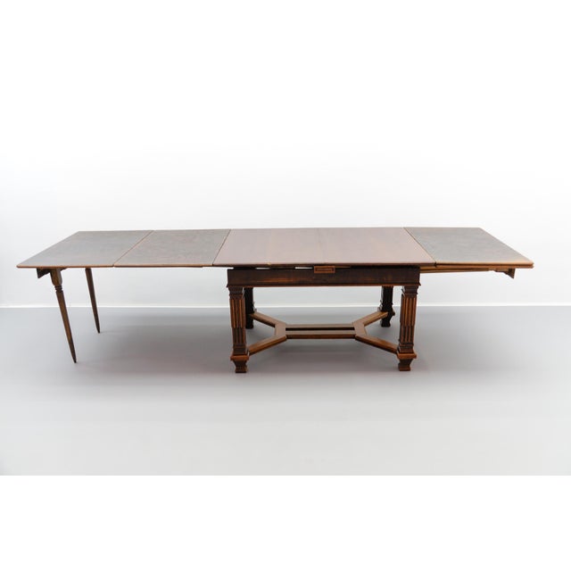 Historic Extendable Dining Table, Germany, 19th Century For Sale - Image 6 of 18