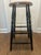 Unique & Whimsical Hand Painted Bar Height Rooster Stool For Sale - Image 9 of 11