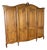 Vintage Louis XVI French Oak Four Door Carved Armoire For Sale