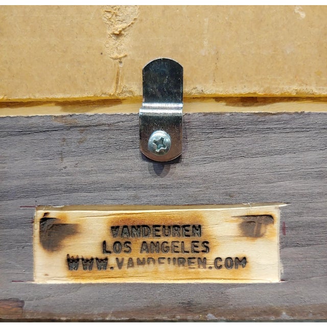 Green Edith Anne Hamlin -1930s Campground in a Redwood Forest -Oil Painting For Sale - Image 8 of 9