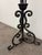 Vintage Art and Craft/Spanish Style Iron Work Floor Lamp For Sale - Image 12 of 12