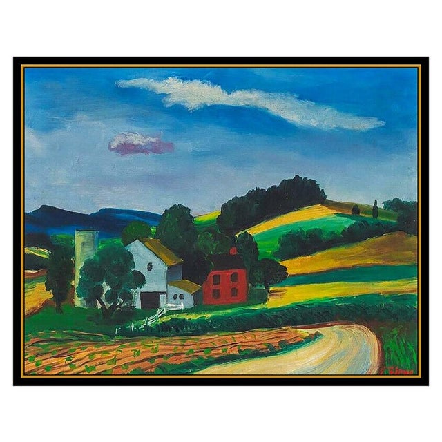 Message us to inquire about custom framing options! (Included for free with every purchase) The artwork here, "Summer...