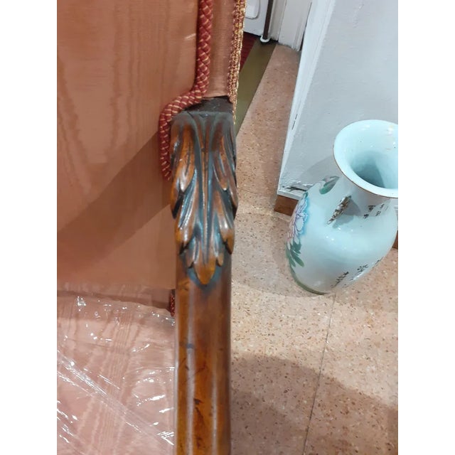 Louis XV Italian Walnut Armchair For Sale - Image 10 of 11