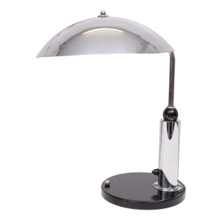 Modernist Bauhaus Desk Lamp by Kurt Versen for Daalderop KDM Royal Holland, 1930s For Sale