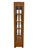 Stickley Late 20th Century Gustav Stickley Mission Oak Arts and Crafts Illuminated Book Case Display Cabinet For Sale - Image 4 of 7