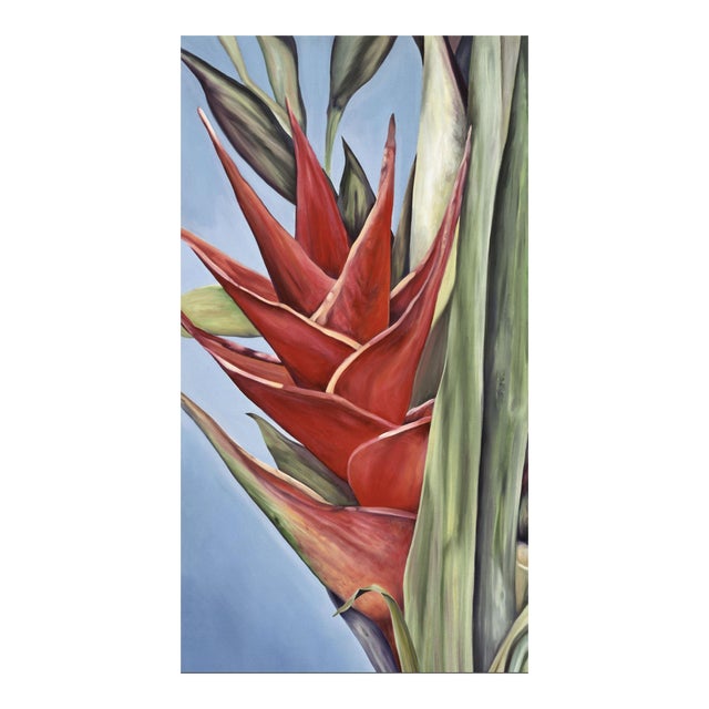 2000s "Red Ginger" Gallery Wrapped Oil Painting by Judith Moore For Sale