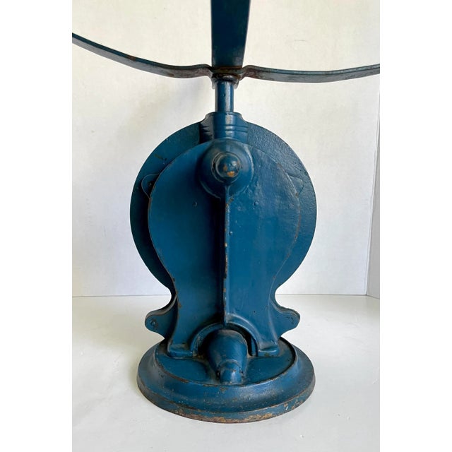 1900's English "Boots Infant Weighing Machine" Iron Scale For Sale - Image 10 of 12